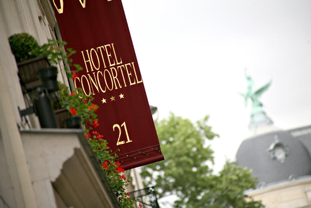 Hotel Concortel Paris Eksteriør billede